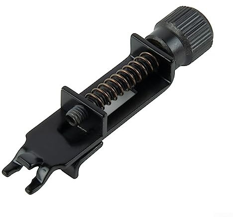 DAZZLEEX Chitarra Tremolo Bridge Stabilizzatore a doppia agitazione Chiave di regolazione Chitarra Tremolo Strumento di intonazione per intonazione accurata (nero)