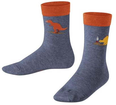 FALKE Unisex Kinder Dinosaurs Socken Baumwolle atmungsaktiv