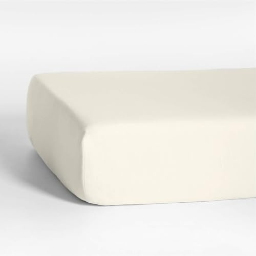 Drap Housse Uni Coton Bonnet 40 cm (140 X 190, Beige)