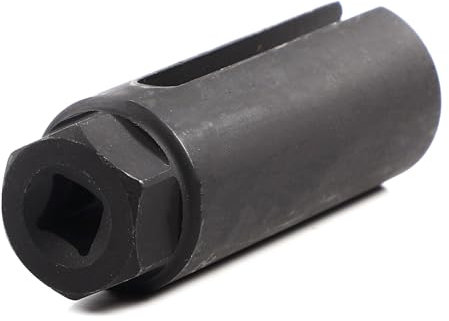 Fuworance Oxygen Sensor Socket 22mm 3/8 Square Drive Oxygen Sensor Wrench Sleeve 8mm Cut-Out Slot