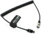 Alvin's Cables PD USB-C Type-C to Lock DC 12V Coiled Power Cable for Blackmagic Video Assist| Atomos Shogun| SmallHD| Feelworld Monitor