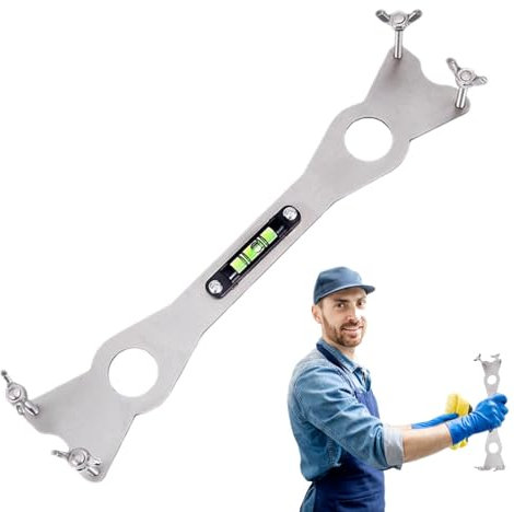 Llave de drenaje de ducha, herramienta de llave de lavabo de acero inoxidable para fontaneros, herramienta universal de nivel de instalación de grifo, llaves de grifo de cocina para tuberías de agua,