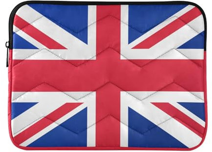 Laptop Hülle Tasche Britische UK-Flagge Laptoptasche Laptop Notebook Tasche Laptophülle Computer Tragetasche für 13 14 Zoll Notebook