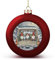 Weihnachtskugel-Ornamente, LKW-Zwergdruck, vielseitig verwendbar, festliche Heimdekoration, ideal für Baum und Heimdekoration