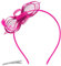 Fascinator Hut Stirnband,Kopfschmuck mit Hanfschleier Retro-Feder Mode Feder Haarnadel Bühne Startbahn Braut Haarschmuck für Cocktail Tee Party Hochzeiten Rennen (Rose)