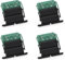 Lot de 4 Attaches de Tablier Rigide 2 Maillons Clicksur H875E pour Volet Roulant - Fixation/Verrou de Volets Roulants - Attache Tablier de Sécurité Anti-Effraction Clipsable