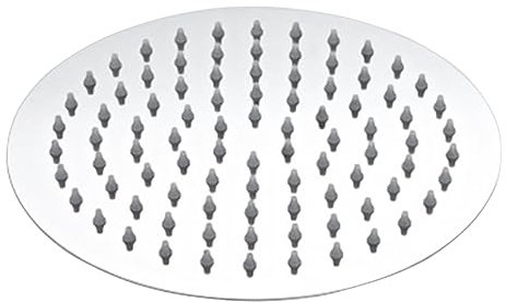 OSALADI Ducha De Techo Redondo De Cabezal De Ducha De Acero Inoxidable Ultrafino Efecto Lluvia De Alta Presión Para Baño