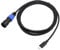 perfeclan USB-C-auf-XLR-Stecker-, einfach zu verwenden, leistungsstarkes, praktisches Telefon, Laptop auf XLR-Stecker- für Mixer, 100cm