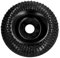 Stump Grinder, 100mm Carving Abrasive Disc Angle Grinder Attachments Wood Carving Disc Grinding Shaping Wheel for Wood Carving, Shaping, Working,Tree Stump Remover (Black)