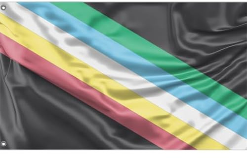 Visuell Sichere Disability Pride-Flagge Banner Lustige Gartenflagge Mit Tülle Fahne Für Yard Balkon Porch 90X150 Cm