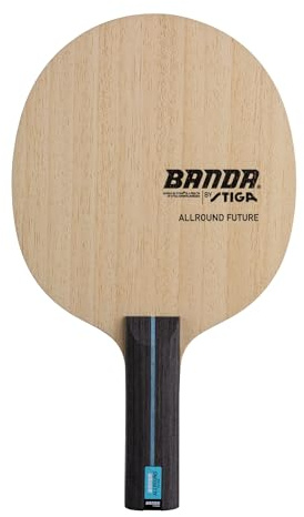 Banda von STIGA Allround Future, Classic – Klassisches rundes Tischtennisholz, aus fünf Holzschichten, großer Sweetspot – perfekt für individuelle Schläger, Schwarz