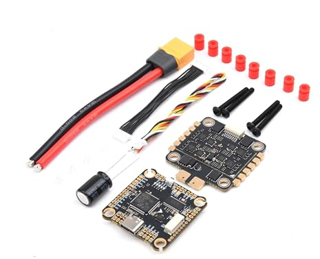 LWDOZMD F4 F405 V2 F7 F722 für Betaflight Flight Controller 60A 3-6S 4in1 BLheli_S DSHOT ESC Stack für Mark4 APEX 7 8 9 10 Zoll Rahmen(F7 and 60A ESC)