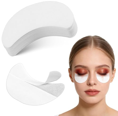 UIEXEA 200 Pezzi Patch Ombretto Occhi Extension Ciglia, Ombretto Sticker Protettivo Pad per Occhi Prevenire Le Eyelash Extensions, Protezione per Ombretto, Tinteggiatura e Residui
