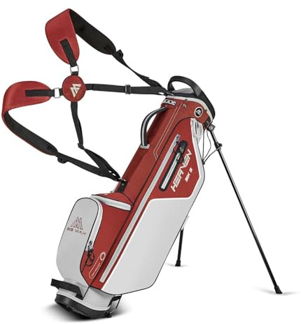 Big Max Heaven Six G Standbag mit 4 Teilern, leichte Golftasche mit Beinen, Standard, Unisex