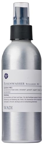 Rose Water – Rosenwasser bio, 200 ml von Wadi