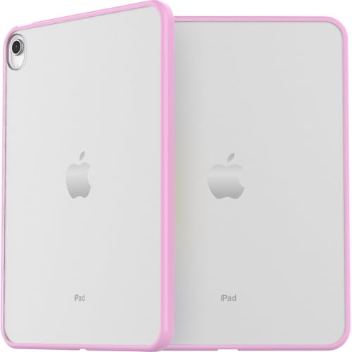 OtterBox Profile Hülle für iPad (A16) 11/10. Generation, Transparent/Rosa | Für iPad 11 2025, 10.9 2022, stoßfeste, sturzsichere und ultradünne Schutzhülle, Keine Einzelhandelsverpackung