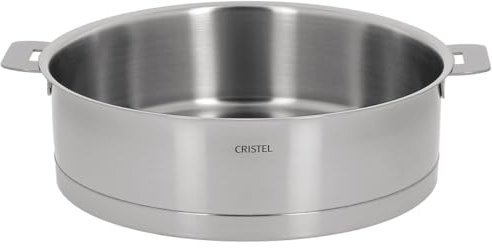 Cristel S18QL SAUTEUSE 18 CM STRATE Amovible Fond Enveloppant sans Couvercle