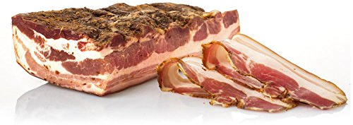 Pancetta affumicata, Italienischer bacon, Geräucherter Bauchspeck stück, Salumi Pasini, 1,6 Kg
