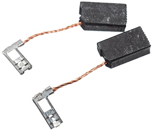 vhbw 2X Kohlebürste 6 x 10 x 18 mm kompatibel mit Hilti TE 25, TE 25-S, TE 35, TE 35-C, TE 504, TE 505 Bohrhammer