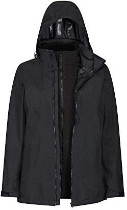 Regatta Professional Damen Women's Classic 3 in 1 Waterproof Jacket Jacke, Schwarz, 38