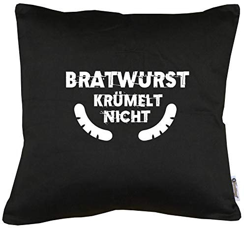 TShirt-People Bratwurst krümelt Nicht Kissen mit Füllung 40x40cm