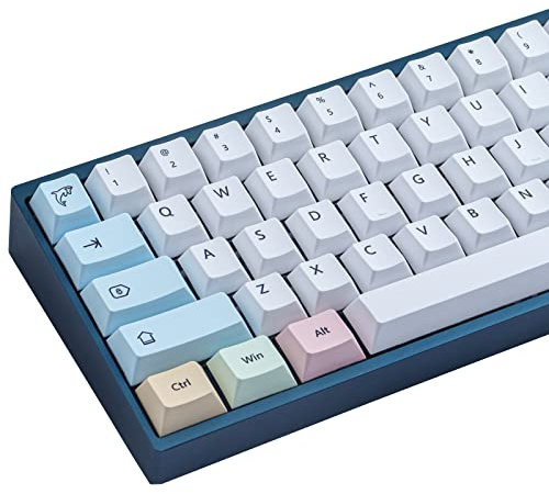 Keycaps 136 tasti Cherry Profile PBT Keycap Dye-Sub Keycaps Tema gesso per 61/64/87/100/104/108 MX Gateron Kailh Switch tastiera meccanica