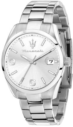 Maserati Attrazione Herrenuhr, Zeit und Datum, Quarzwerk - R8853151014