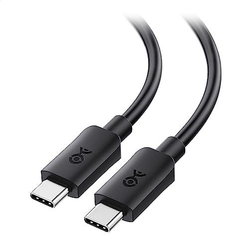 Cable Matters Long USB C Monitor Cable 2,5m con resolución de vídeo 4K 60Hz, 240W Power Delivery, y 5Gbps USB-C 3.1 Gen 1 transferencia de datos compatible con Apple Vision Pro, Meta Quest 3