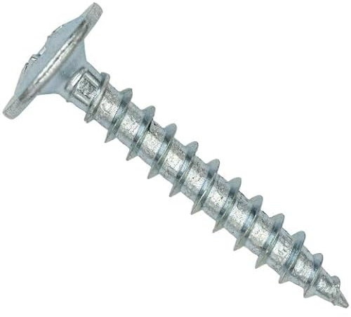 Rückwandschraube 4,0 x 30mm - 1000 Stück Rückwandverbinder Holzschraube für Hart und Weichholz, Vollgewinde, PZD Antrieb, Geräteschraube, galvanisch verzinkt