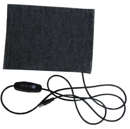 JISADER Placa de preservación del calor del termostato, almohadilla térmica, placa calefactora eléctrica, plato calentador portátil para comida para lonchera