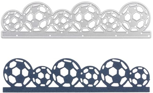 Stanzenshop Stanzschablone: Fußballreihe - Dein Tor zum kreativen Bastelspaß, Perfekt für Fußball-Fans, Unverzichtbar für Scrapbooking-Projekte.