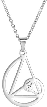 Fibonacci Spirale Halskette Goldener Schnitt Halskette Goldener Schnitt Anhänger Fibonacci-Zahlen Schmuck Heilige Geometrie Mathematik Lehrer Architekt Geschenke Frauen Männer (Fibonacci-Silber)