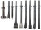 Vanessanty Pneumatic Chisel Air Hammer Sander Bit Set 9 Piece Set