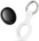Bluetooth Item Finders - Air Tracker Tag Compatible with Apple Find My(IOS Only) with Case, Waterproof Key Finder, Smart Tag for Wallets/Car/Suitcases/Luggages/Bags, Replaceable Battery, Black