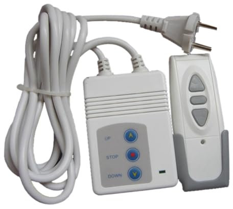 NONDK Télécommande 315 MHz Contrôleur D'Écran de Projecteur Rideau Électrique Télécommande sans Commutateur Récepteur Prise UE