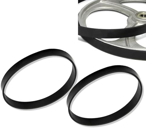 CLKE 2 Stück Bandsäge Gummiband für 8-Zoll-Bandsäge-Gummireifen-Holzbearbeitungs-Ersatzteile Passend für Bandsägeblattlänge beträgt 1400 mm 1425 mm