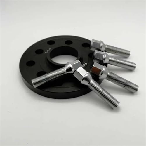 DZSFSTRHRRT Verbreiterte Spurverbreiterung Für VW Für CC Für Golf Für Passat Für Jetta Für Polo Spurverbreiterungen 5x100/5x112 CB:57,1 Hubzentrische Spurverbreiterungen Wheel Spacers(12mm)