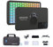 amaran Pano 60c Kit Pannello Luminoso RGBWW Full-Color da 60W con 22.220 Lux a 0,5m, Alimentato tramite USB-C PD, Include Softbox, Griglia, Diffusore, Custodia per Fotografia e Video - Antracite