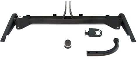 RIDIGO Anhängerkupplung starr für Volkswagen Caddy Alltrack 3 III SAB/SAA Kombi/Kastenwagen (außer CNG) 05/2015-2020 mit universalem E-Satz 13-polig
