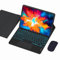 FAYGAOAI Funda con Teclado para Lenovo Tab P11 Plus 2021 / Tab P11 2020 11 (TB-J607F/TB-J606F/TB-J606X), Contiene Ñ, Retroiluminación 7 Colores, Teclado Inalámbrico Magnético Desmontable,Black 1