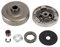 Kit de montaje de rueda dentada de tambor de embrague de 3/8 pulg. y 7 pulg. for sierra eléctrica Stihl MS660, 066, 064, MS640 y MS661.