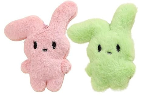 Generisch Andy & Leyley Coffin Kaninchen Plüsch Figur Niedlich Plüschpuppe 10 cm Kuscheltier Deko Kissen