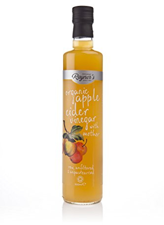 Rayners Organic Raw Apple Cider Vinegar with Mother, 500 ml, Pack of 3
