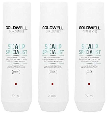 Goldwell 3 er Pack Goldwell Dualsenses Scalp Specialist Anti-Dandruff Shampoo 250 ml