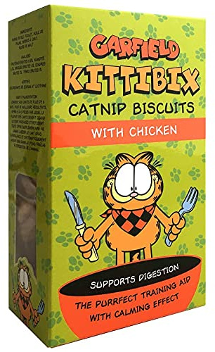 Garfield Kittibix catnip biscuits Chicken