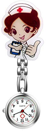 Avaner Montre Infirmiere Montre de Poche Dessin Anim¨¦ Montre Enfant en Silicone