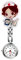 Avaner Montre Infirmiere Montre de Poche Dessin Anim¨¦ Montre Enfant en Silicone