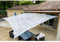 WERKA PRO Toldo Perforado Blanco 4 x 5m