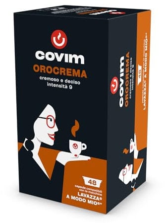 Covim Orocrema Compatibile Lavazza A Modo Mio 96 Capsule