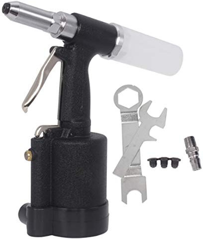 Nietzange Hydraulische Luftnietpistole Nietpistole, Pneumatische Nietpistole Für Aluminium, Eisen Und Edelstahlbleche (2.4/3.2/4.0/4.8 Mm)